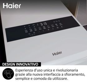HAIER HW90BPD13386US - Toplader Waschmaschine 9kg mit Wi-Fi