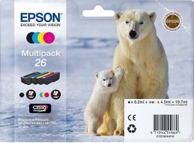 EPSON C13T26164020 - Multipack di cartucce  4 colori