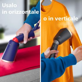 PHILIPS STH503020 - Vertikaler Dampfglätter 1400W Marineblau