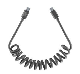 CELLULAR LINE USBDATADRIVEC2C12K - Cellular Line USBDATADRIVEC2C12K - USB-C Spiral-Kabel