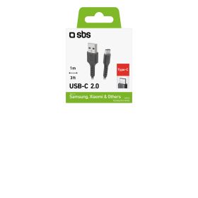 SBS TECABLETYC1KPOS - Cavo USB A a Type-C 1 metro