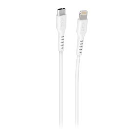 SBS TECABLELIGTC3W - Cavo USB-C Lightning 3 metri anti-groviglio