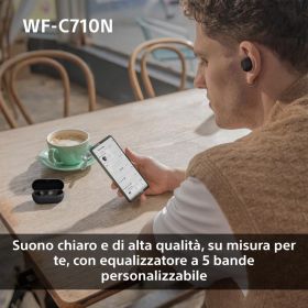 SONY WFC710NB - Cuffie True Wireless con NC Nere