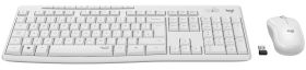 LOGITECH 920009821 - 920009821 0553575 TASTIERA WIRELESS +MOUSE MK295 SILENT WHITE