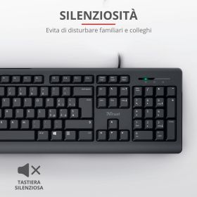 TRUST 23882 - Trust Primo USB Tastatur