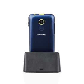 PANASONIC KXTU155EXCN - KXTU155EXCN 0600813 CELL.SENIOR PHONE 2.4" 0.3MP SOS C/BASE RIC. BLU