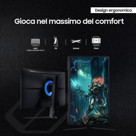 SAMSUNG LS27DG300EUXEN - Monitor Gaming Odyssey G3 27'' Full HD