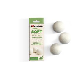 MELICONI 621026 - 3er Set Naturwollkugeln