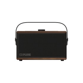 PURE 254374 0727872 MINI SPEAKER RIC. BT CLASSIC AURA COFFEE BROWN/WAL