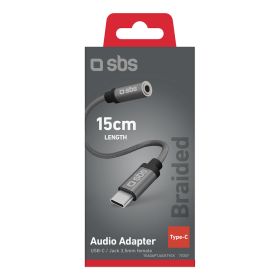 SBS TEADAPTJACKTYCK - Adapter Jack 3,5mm und Type-C