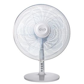 ARGO TABLOEVOWHITE - Tischventilator Weiß mit LED