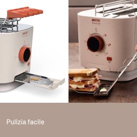IMETEC 7504 - Tostapane XL 600W con timer