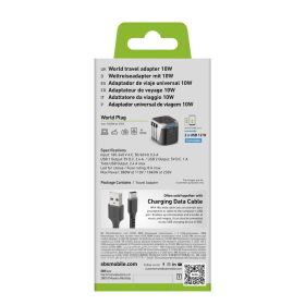 SBS TEADAPT2USBUNI - Universelle Steckdosenadapter mit 2 USB
