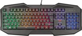 TRUST 22278 0483142 TASTIER.GAMING C/12TASTI MULTIM.GXT830-RW AVONN BK
