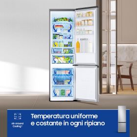 SAMSUNG RB38C603DSAEF - Samsung Combi Kühlschrank 390LT