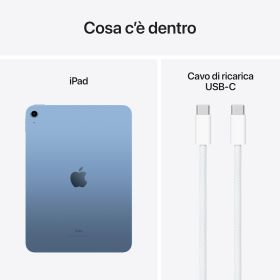 APPLE MCMF4TYA - iPad 10,9 Wi-Fi 256GB Blau