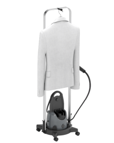 Laurastar 157.0045.898 - Carrello pieghevole per Izzi Steamer nero argento