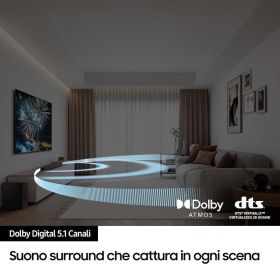 SAMSUNG HWB750D - Samsung HW-B750D 5.1-Kanal Soundbar mit Subwoofer