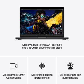 APPLE MW2V3TA - Apple MW2V3TA - 14" MacBook Pro mit M4-Chip