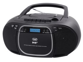 TREVI 0CM57600 - Radio CD e Cassette Nera