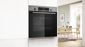 BOSCH HBA514BS3 - Bosch Einbaubackofen Serie 4 HBA514BS3