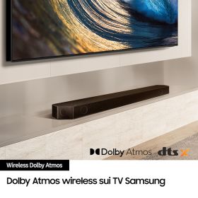SAMSUNG HWQ800DZF - Soundbar Samsung HW-Q800D con subwoofer