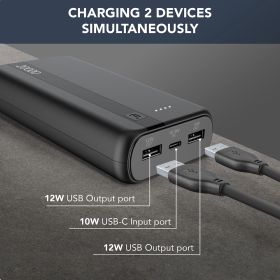 CELLULAR LINE PBENTRY20000K - Power Bank 20000mAh mit USB-C