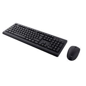 TRUST 25434 - Kit tastiera e mouse wireless Nero