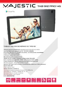 MAJESTIC TAB912PRO4G - Tablet 10.1" 4G WLAN