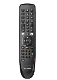 MELICONI 806079 - Universalfernbedienung Gumbody Facile TV+