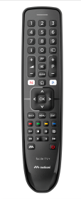 MELICONI 806079 - Universalfernbedienung Gumbody Facile TV+