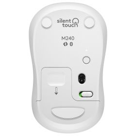 LOGITECH 910007120 - M240 Silent Wireless Maus Weiß