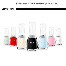 SMEG PBF01CREU - Frullatore Compatto Smeg 50's