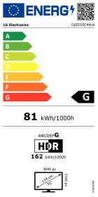 LG OLED55C44LA - TV OLED 55'' 4K SMART EVO