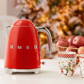 SMEG KLF03RDEU - Bollitore stile anni '50 rosso lucido