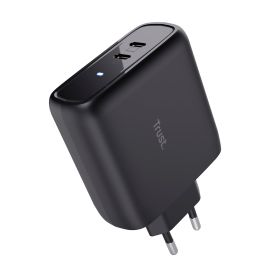 TRUST 25380 - Caricabatterie Doppio USB-C da 65W