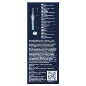 ORAL-B VITALITYPRODUOBLACKBLUE - Oral-B Vitality Pro Duo Elektrische Zahnbürste Schwarz/Blau