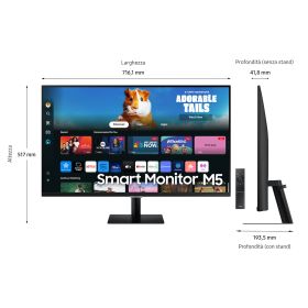 SAMSUNG LS32DM500EUXEN - Monitor Smart Samsung M5 32"