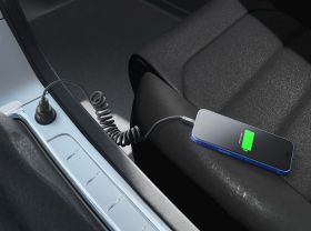 CELLULAR LINE USBDATADRIVEA2C12K - USB-C-Spiralkabel 120cm
