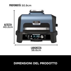 NINJA OG901EU - Elektrischer Grill mit Smoke Pro XL