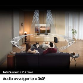 SAMSUNG HWQ800DZF - Soundbar Samsung HW-Q800D con subwoofer