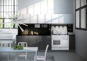 GLEM GAS AR965MI6 - Cucina Alpha 90cm mit Elektroherd
