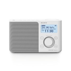 SONY XDRS61DW - Sony XDR-S61D DAB+/UKW-Radio Weiß