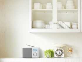 SONY XDRS61DW - Sony XDR-S61D DAB+/UKW-Radio Weiß