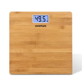 G3 FERRARI G3004200 - Elektronische Waage 180kg Bambus