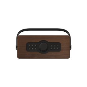 PURE 254374 0727872 MINI SPEAKER RIC. BT CLASSIC AURA COFFEE BROWN/WAL