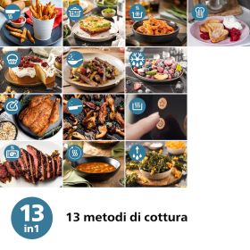 PHILIPS NA231 - Friggitrice ad aria Philips Airfryer 2000 Series NA231/00