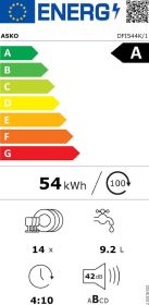 ASKO DFI544K1 - Lavastoviglie a scomparsa totale DW60