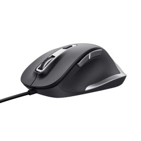 TRUST 24728 - Kabelmaus Eco FYDA Schwarz Komfortabel