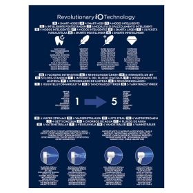 ORAL-B ORALCENTERIO4 - Idropulsore Salute Oral-B con Spazzolino